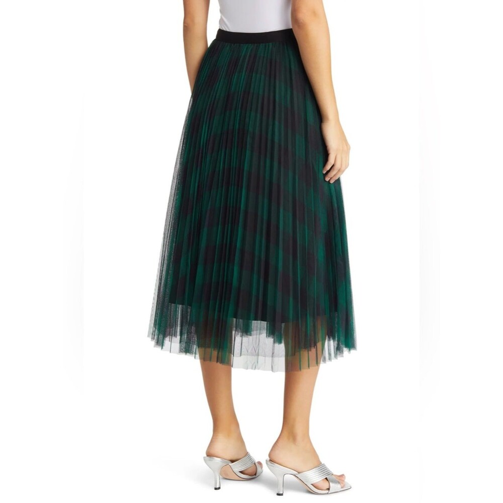 NIKKI LUND belinda plaid a-line skirt - Picture 2 of 9